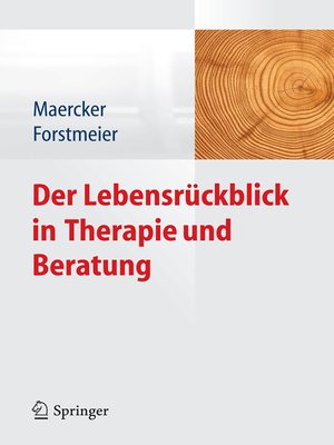 cover image of Der Lebensrückblick in Therapie und Beratung